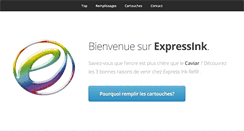 Desktop Screenshot of expressinkrefill.com